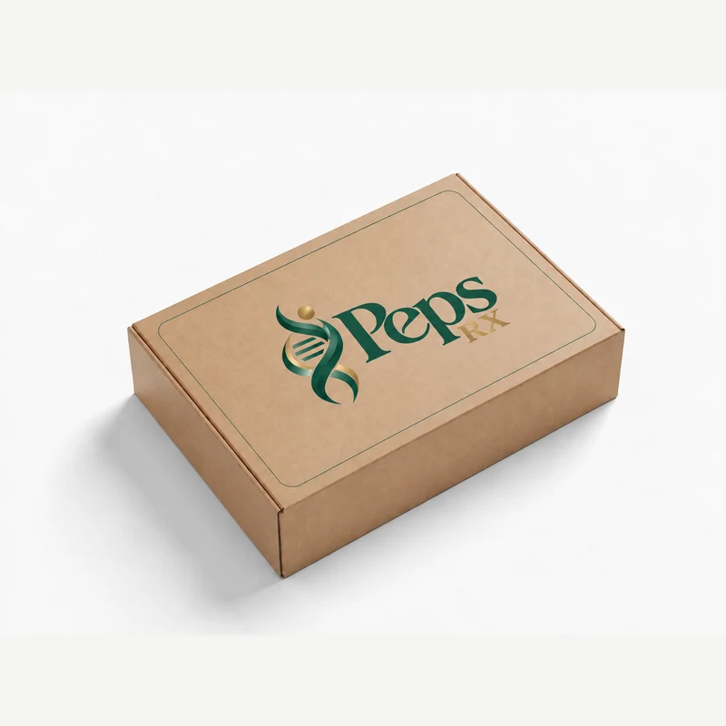 A Peps RX pharmacy package ready for shipment